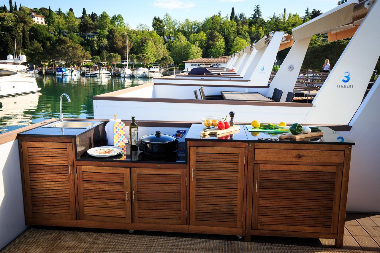 Floating Sea House Kahne Portoroz Villa Eksteriør billede
