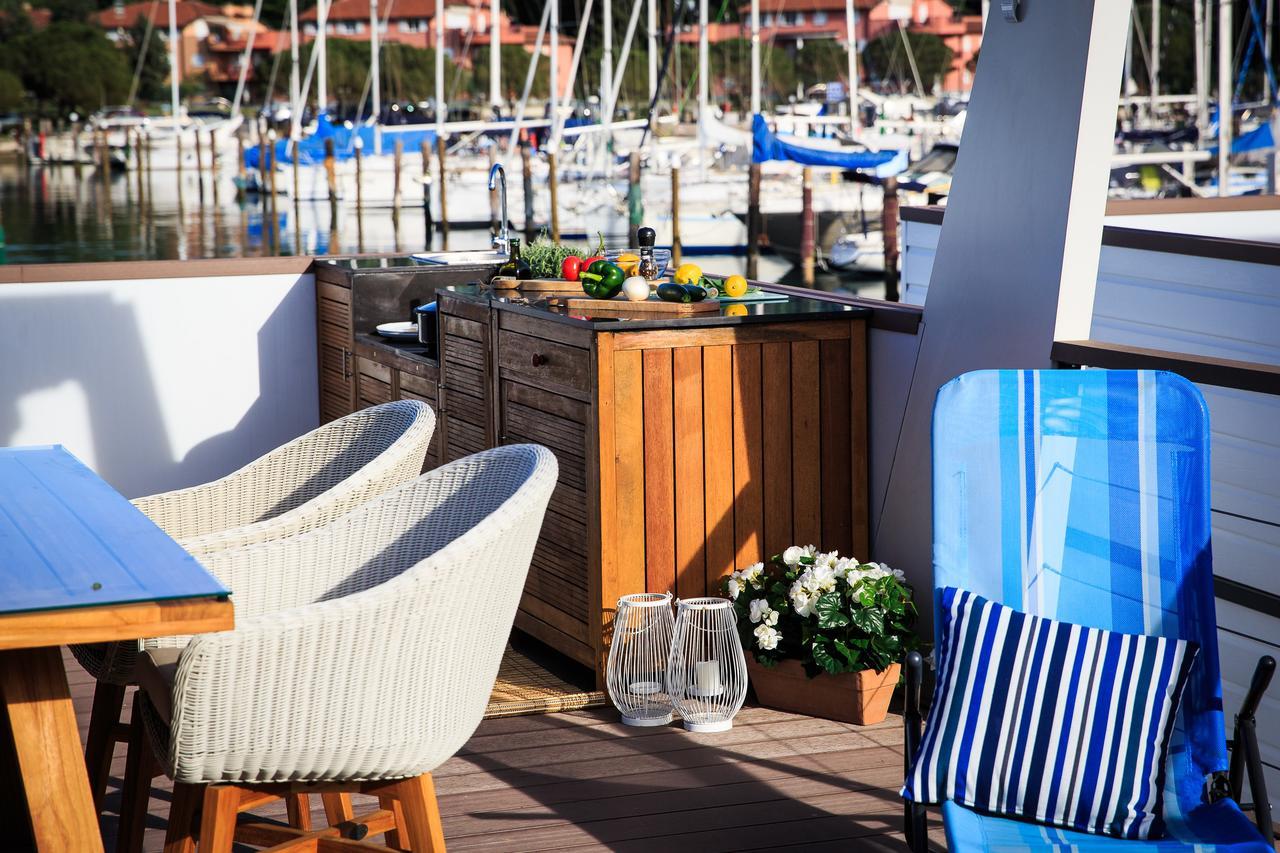 Floating Sea House Kahne Portoroz Villa Eksteriør billede