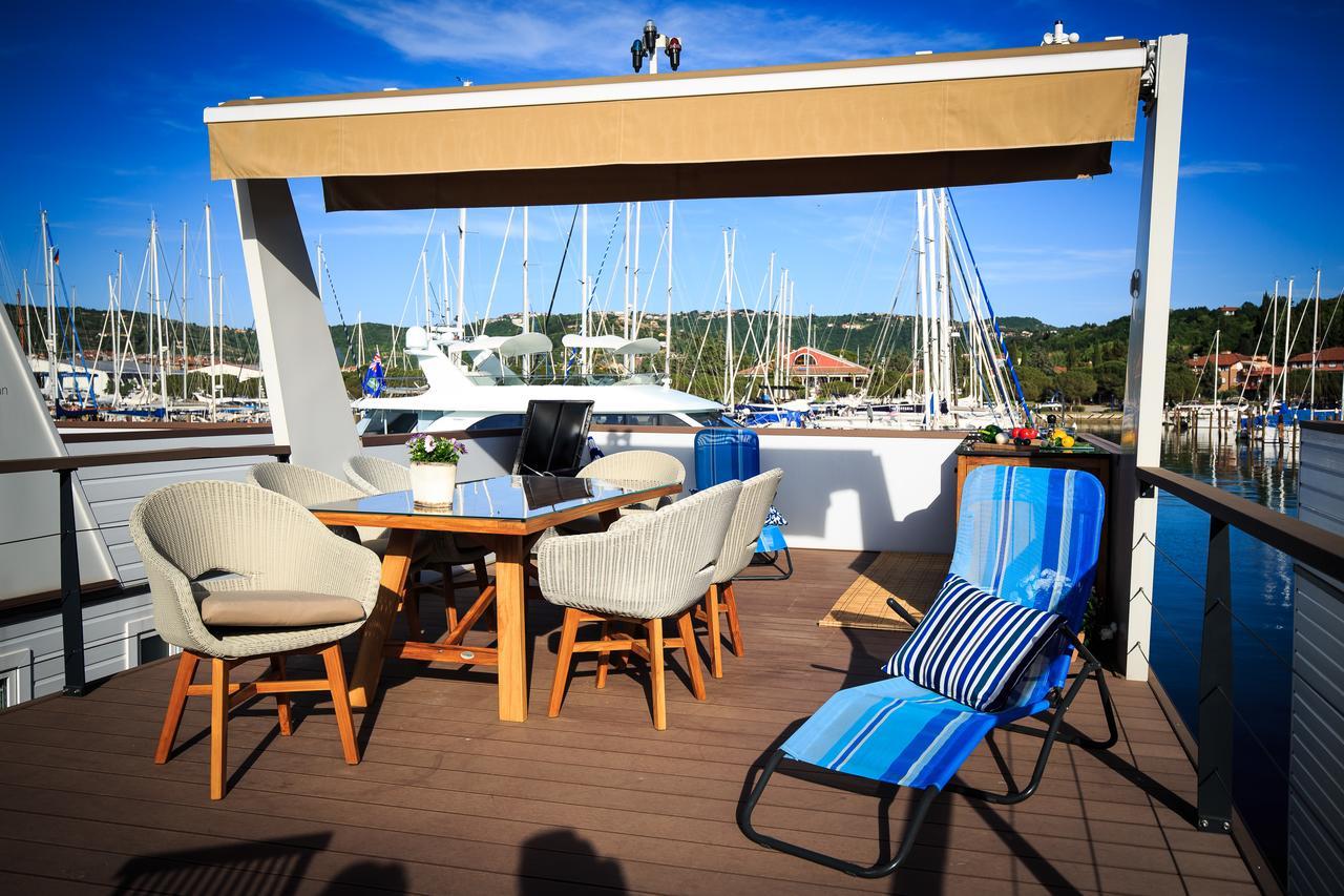 Floating Sea House Kahne Portoroz Villa Eksteriør billede